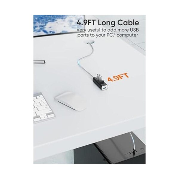 CableCreation Hub USB 3.0 de 4 puertos con cable de_4