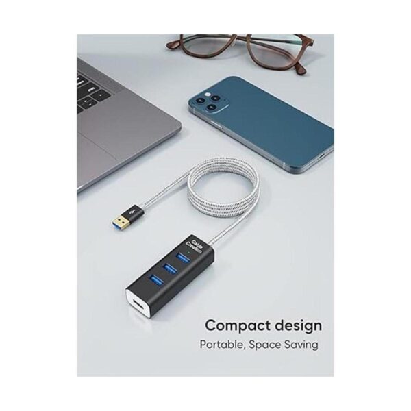CableCreation Hub USB 3.0 de 4 puertos con cable de_6