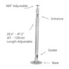 Ivosmart B120 Soporte universal de montaje en techo para_2