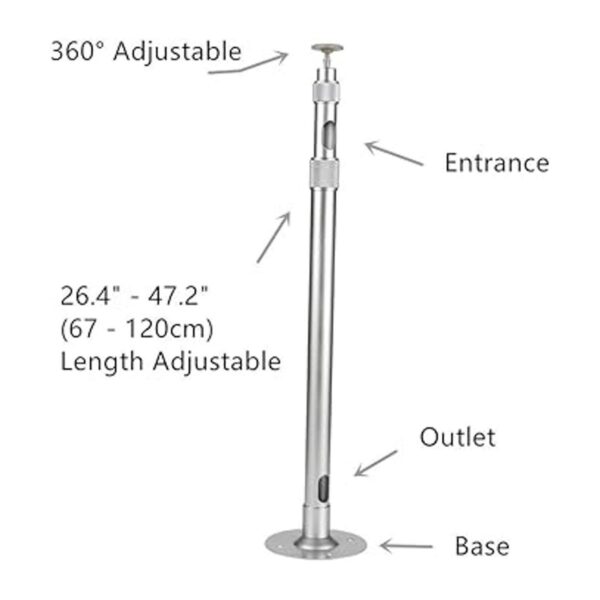 Ivosmart B120 Soporte universal de montaje en techo para_2