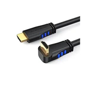 Cable HDMI 4K CableCreation de 3 pies de ángulo_1