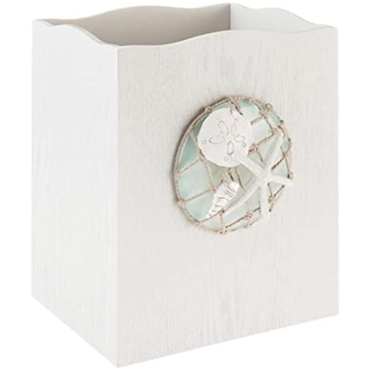 Avanti Home Seaglass Collection Cesta decorativa para