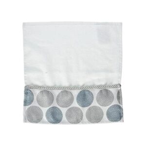 Avanti Dotted círculos manopla Algodón Blanco M_1