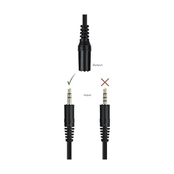 Pasow extensión cable de audio estéreo macho a hembra_2