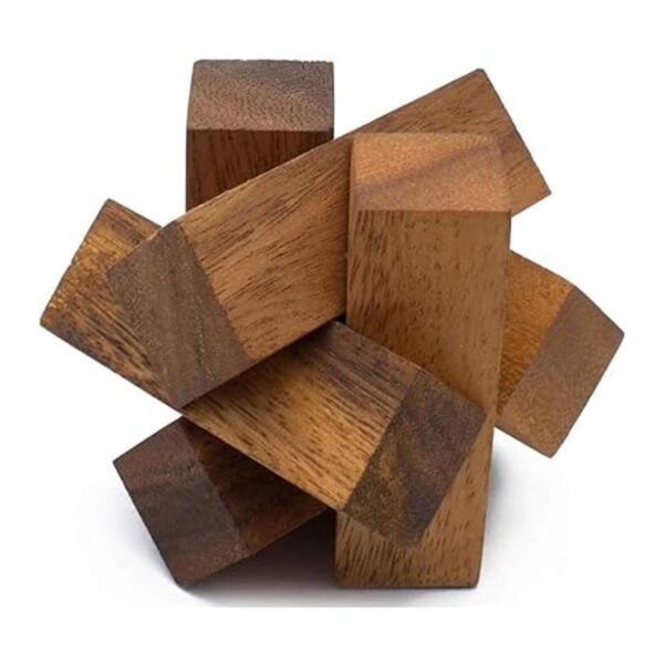 Mini leñador rompecabezas de madera para adultos juego_2