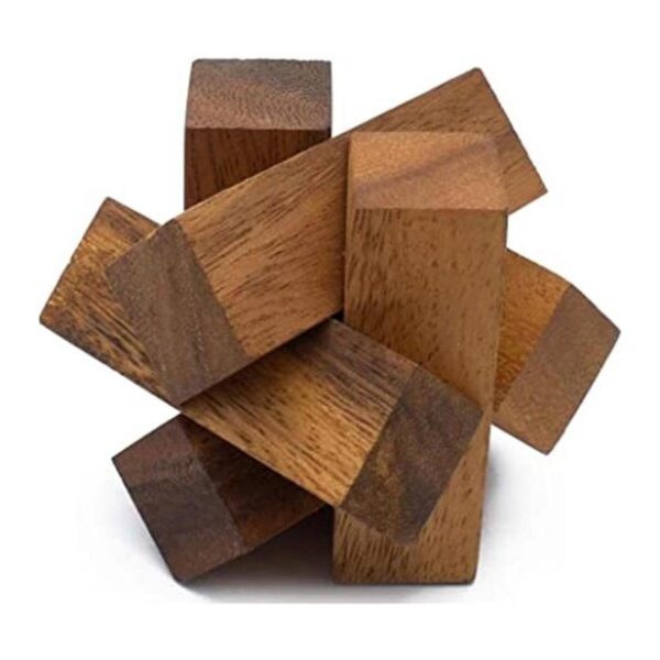 Mini leñador rompecabezas de madera para adultos juego_1