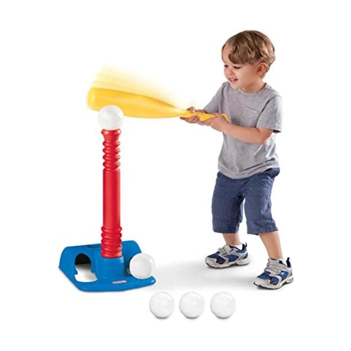 Little Tikes total deporte juego de bateo con pelota. 5
