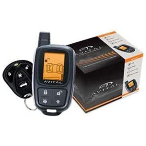 Avital 3305L Sistema de seguridad LCD de 2 vías con_1