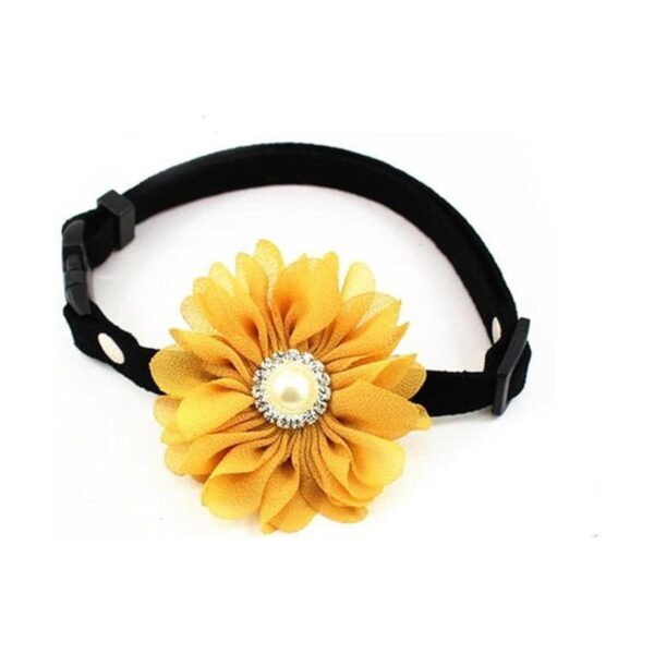 PETFAVORITES Collar con colgante de flor de margarita de_1