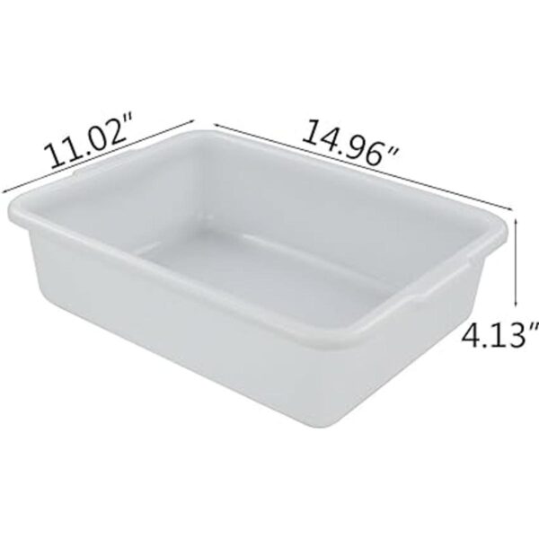HOMMP 8 cuartos de galón blanco pequeño de autobús