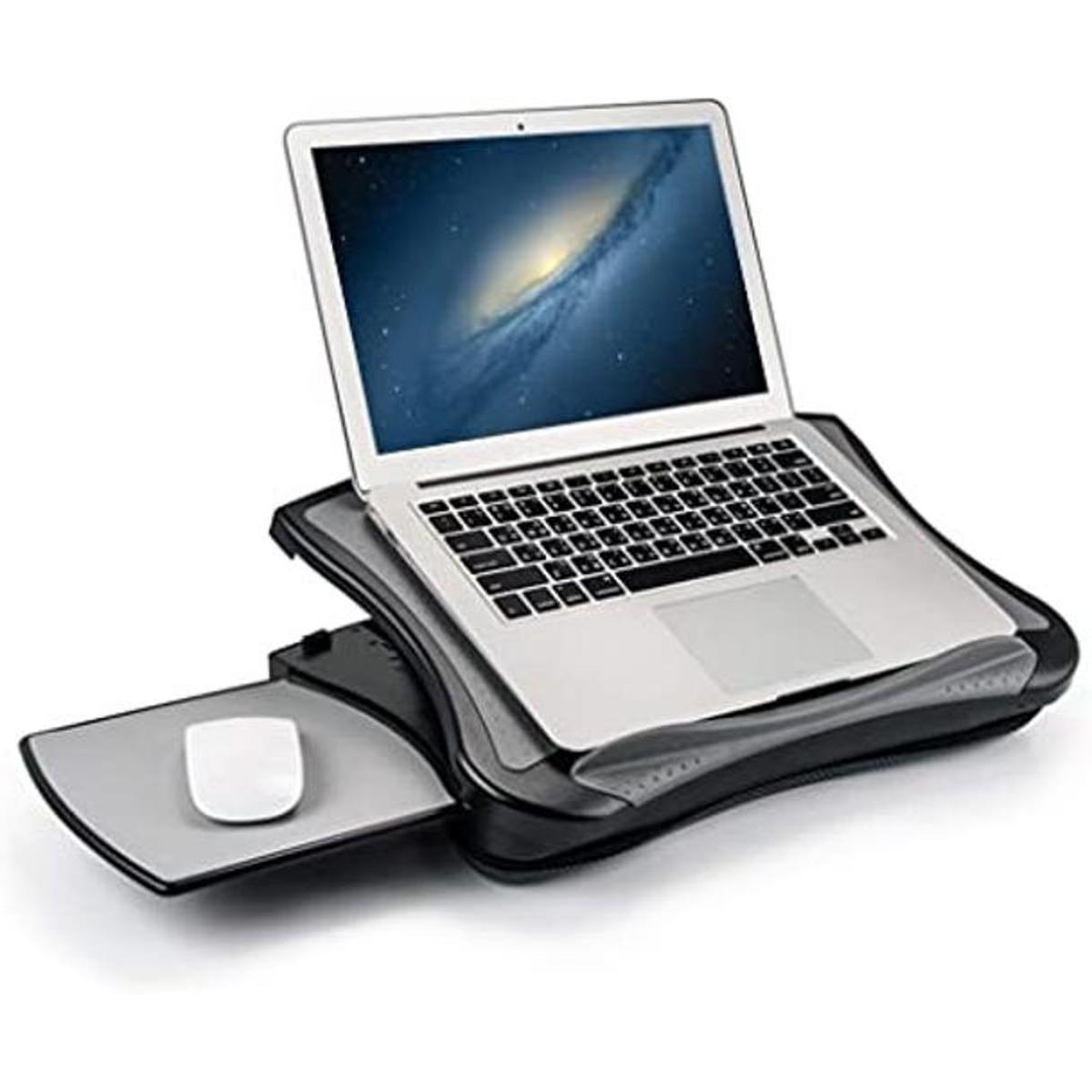 MAX SMART Soporte para laptop con alfombrilla para mouse