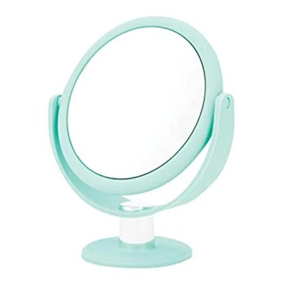 Danielle 10X Soft Touch Round Vanity Mirror Seafoam