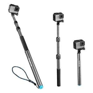 Smatree Barra de selfie desmontable extensible de fibra de_1