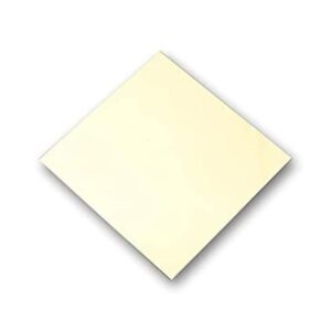 Hoja de espejo acrílico de 12 x 12 pulgadas dorada de_1