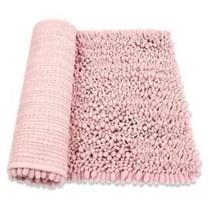 HomDSim tapete para piso de baño de felpa absorbente tela_1
