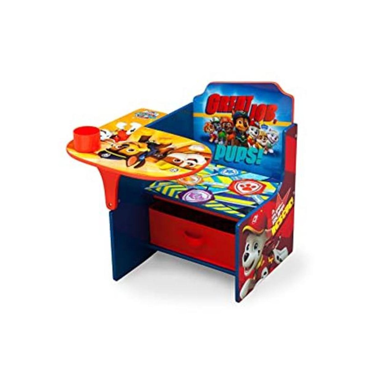 Silla escritorio con contenedor de almacenamiento Delta
