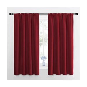 NICETOWN Cortinas opacas con bolsillo para barra 42_1