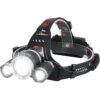 Boruit RJ3000 faro delantero recargable LED súper_1