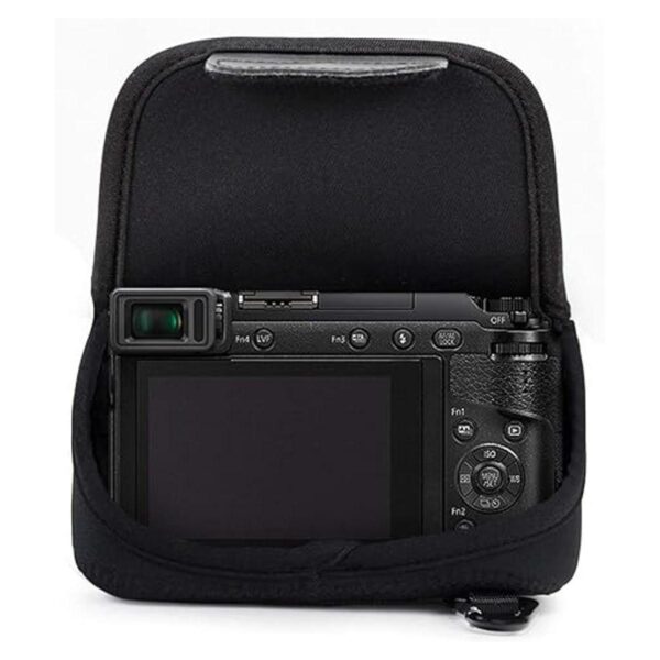 MegaGear Panasonic Lumix dmcgx85 K con lente de 14 140