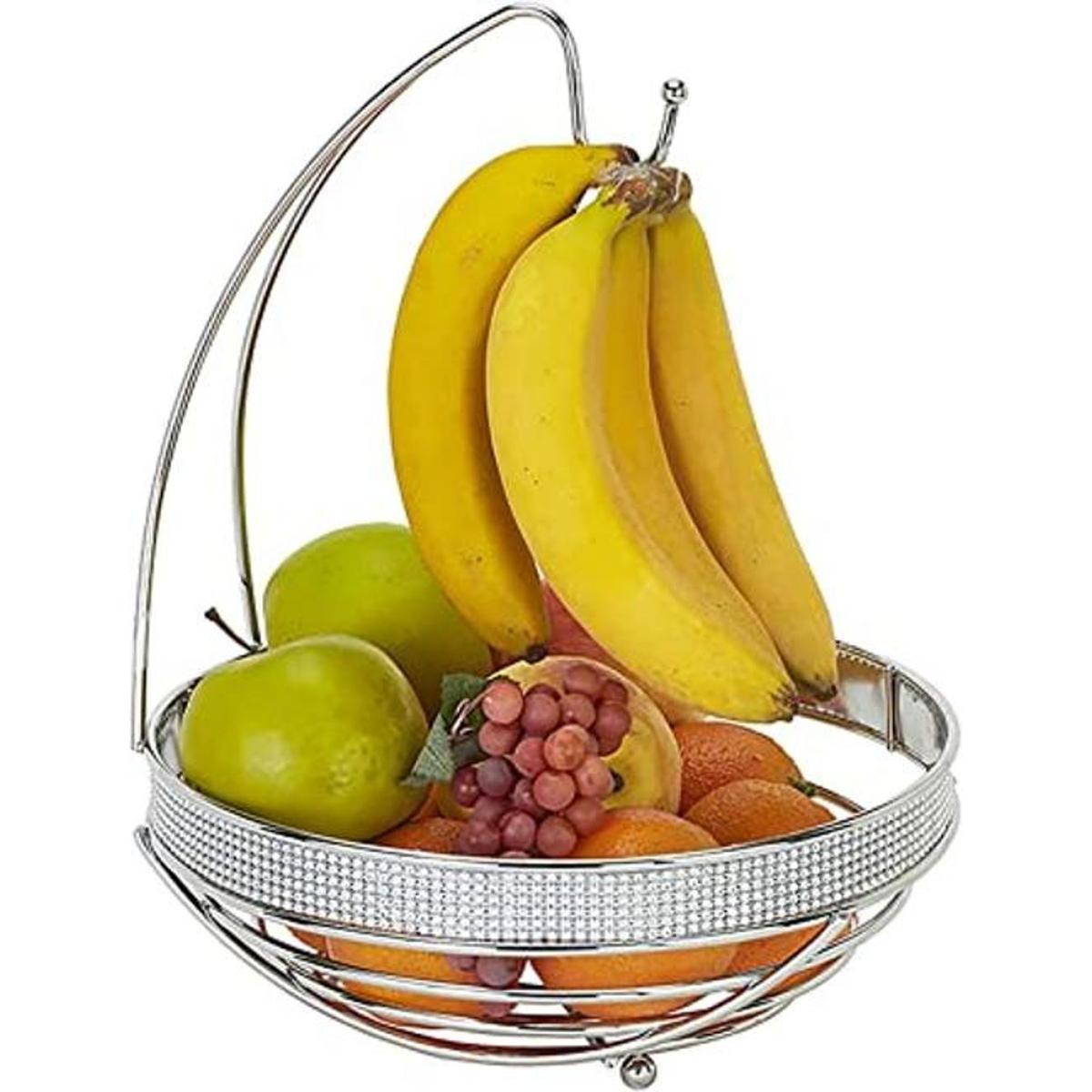 Detalles de la cocina Cesta redonda con colgador de árbol