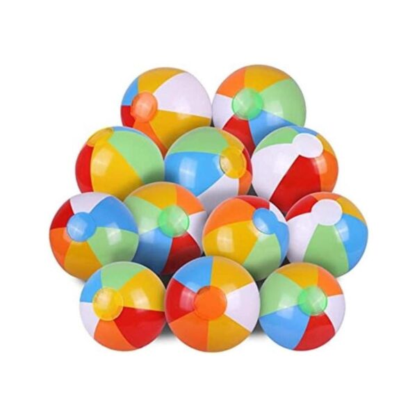 Pelota inflable de playa Party Rainbow pelotas para agua_1
