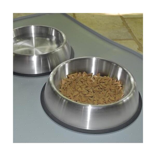 PetFusion Premium Juego de 2 cuencos de acero inoxidable_5