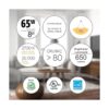 Luminus plyc5294 BR30 8 W 65 W 650 lúmenes blanco_3