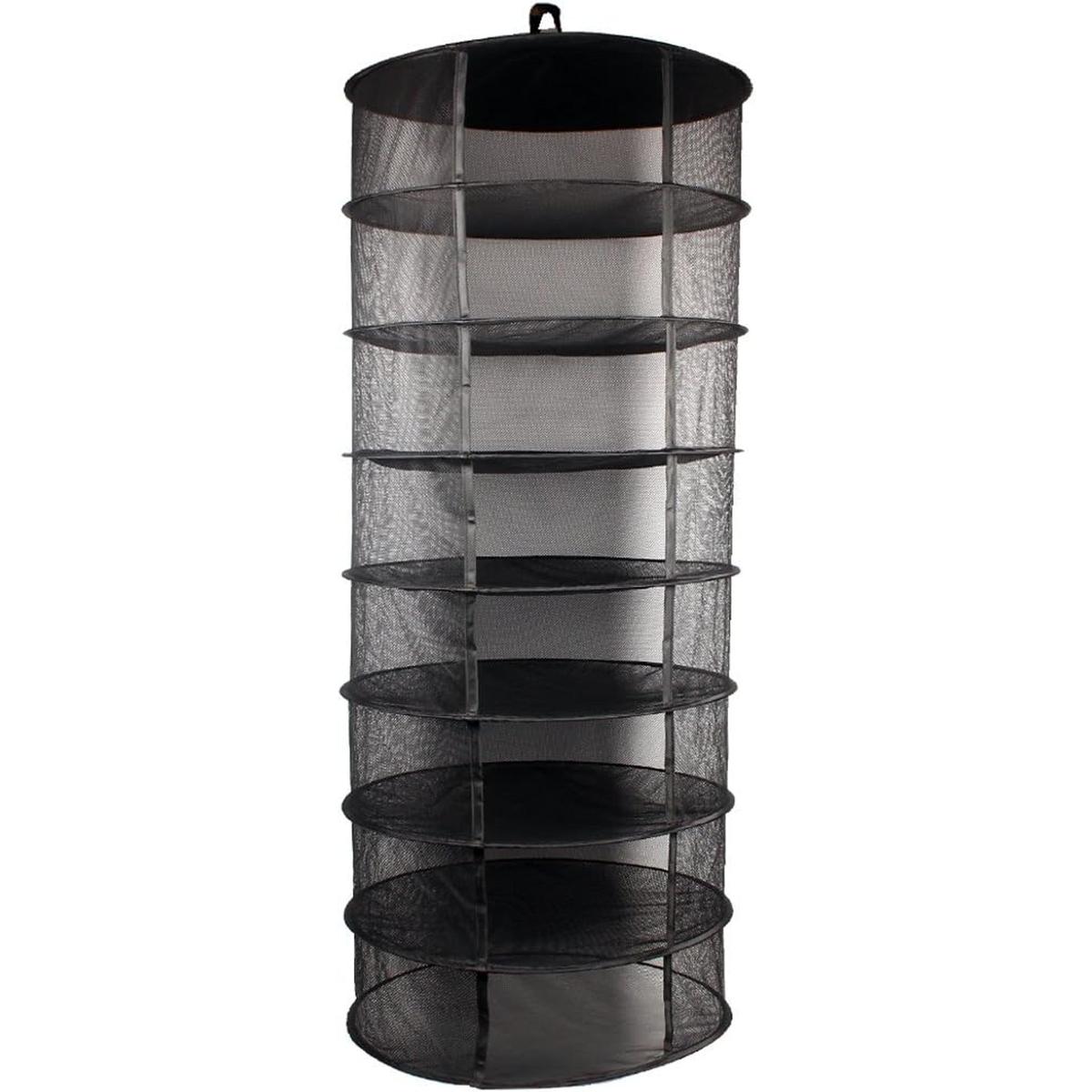 Growsun Red seca de malla negra para colgar hierba de