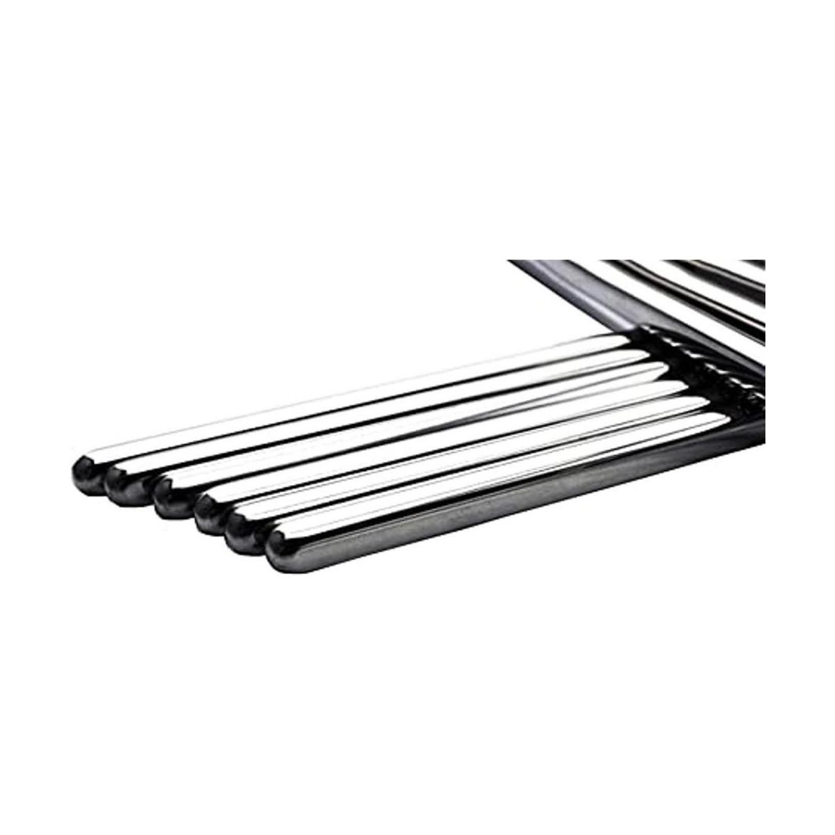 Palillos de acero inoxidable palillos de metal 10 pares