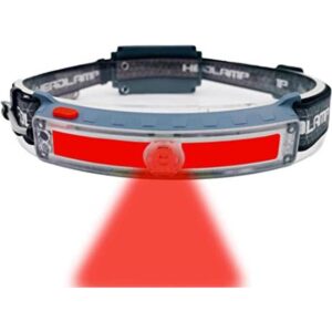 Faro delantero de luz roja recargable haz de luz roja de_1