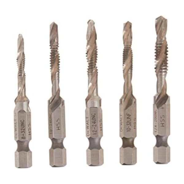 Set de grifos taladros DeWalt dwadtqtr5set impacto listo 5_1