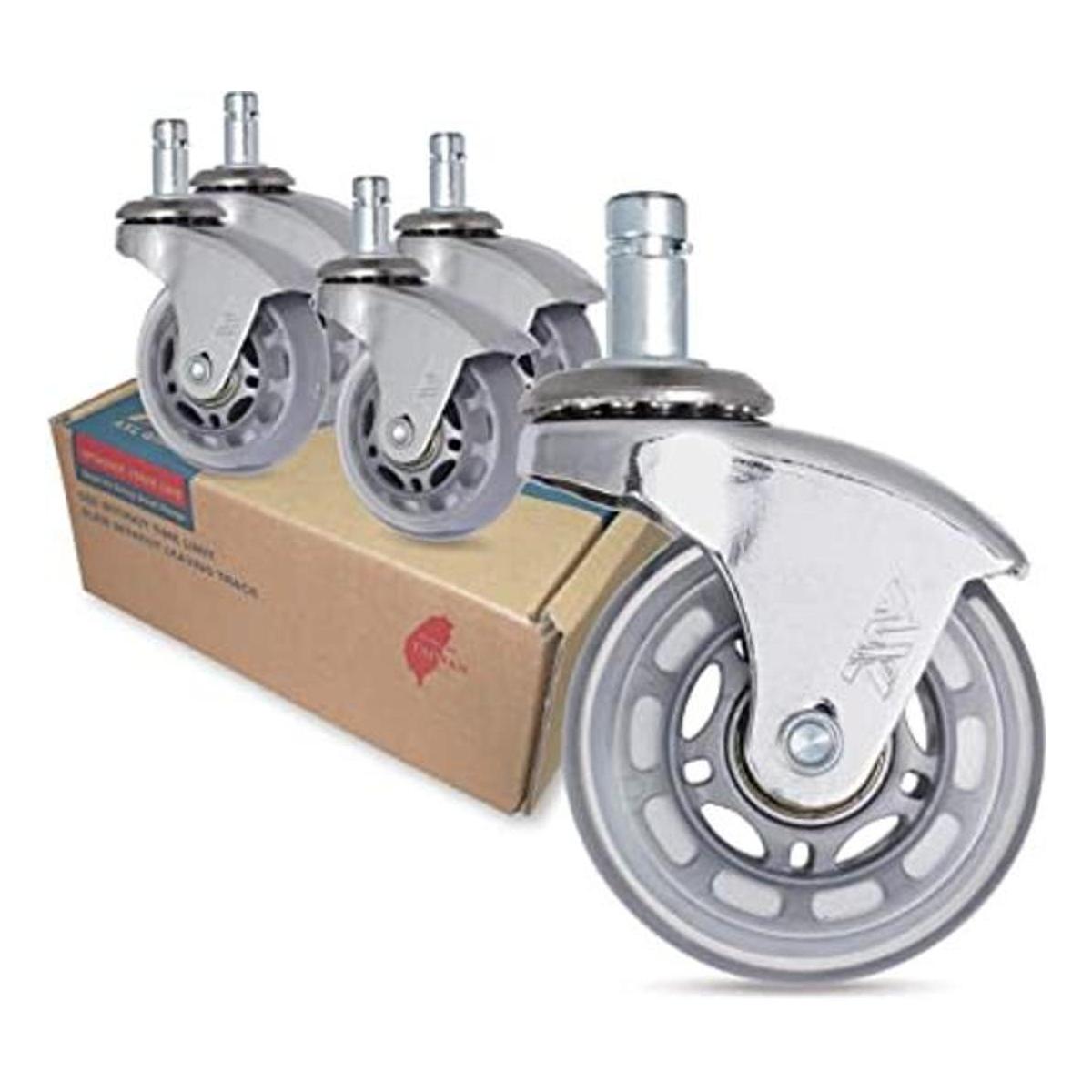 Ruedas para sillas de oficina de 2.5 pulgadas ruedas de