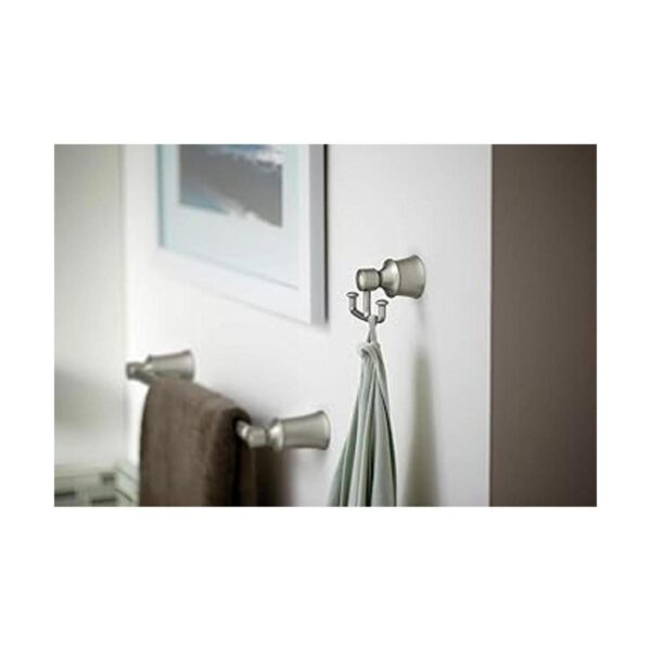 Moen YB2103BN Dartmoor Gancho doble para bata o toalla_2