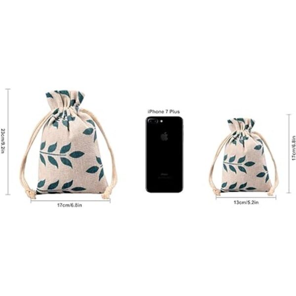 MetaU Burlap Bags With Drawstring Storage Bag Sachets Bag