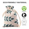 MetaU Burlap Bags With Drawstring Storage Bag Sachets Bag