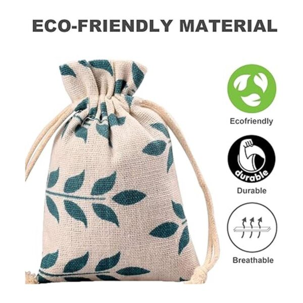 MetaU Burlap Bags With Drawstring Storage Bag Sachets Bag