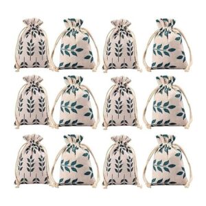 MetaU Burlap Bags With Drawstring Storage Bag Sachets Bag