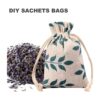 MetaU Burlap Bags With Drawstring Storage Bag Sachets Bag