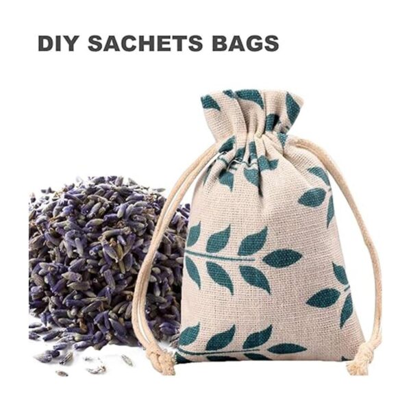 MetaU Burlap Bags With Drawstring Storage Bag Sachets Bag