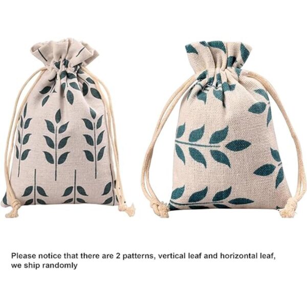 MetaU Burlap Bags With Drawstring Storage Bag Sachets Bag