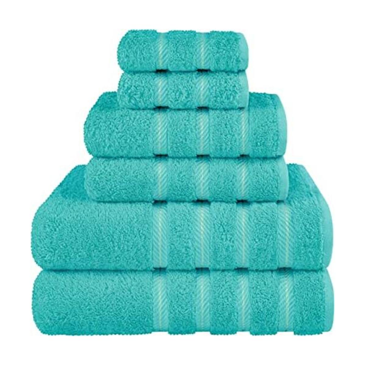 American Soft Linen Juego de 6 toallas 2 toallas de