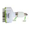 Paquete de 2 adaptadores E26 a E39 ampliar el enchufe E26_5