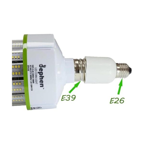 Paquete de 2 adaptadores E26 a E39 ampliar el enchufe E26_5