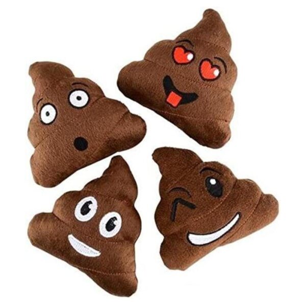 Emoji Caca Almohada 5 Plush Assorted Pack de 12 unidades_1