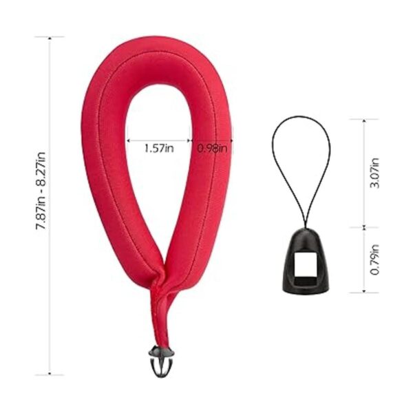 Luxebell Flotador de cámara impermeable correa de muñeca_5