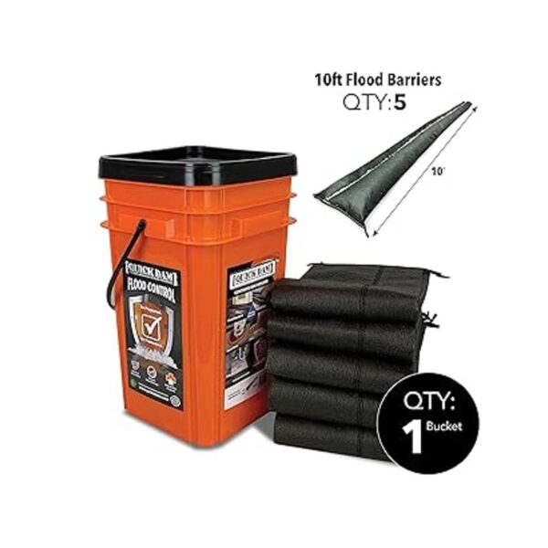 Quick Dam El kit de inundación Grab Go incluye barreras_2