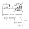 NICOR Lighting 19001ARLEDID empotrable luminariocarcasas_2