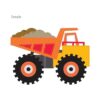 DECOWALL DW1612 Adhesivos de pared para niños diseño de_4