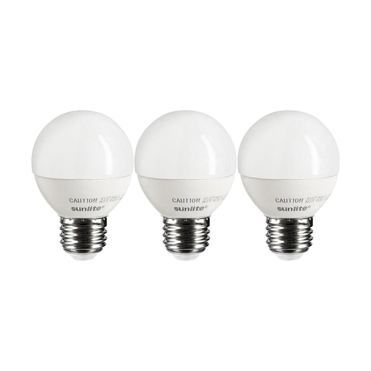 Sunlite Bombilla LED G16 Globe de 5 W equivalente a 40