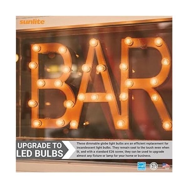 Sunlite 40289 Bombilla LED G16 Global 7 vatios